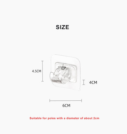 Easy Install Curtain Rod Bracket