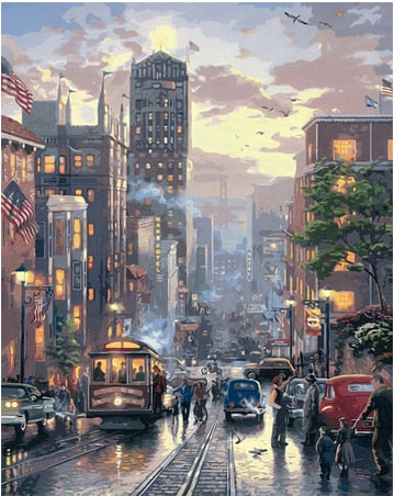 Urban Art Paint by Numbers Kit