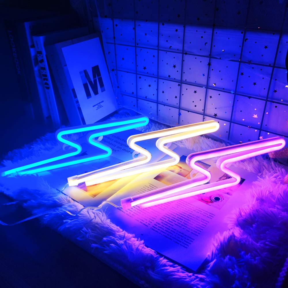 Colorful LED Neon Wall Light Sign Decor