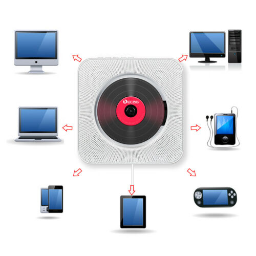 Portable Wireless CD Music Speaker