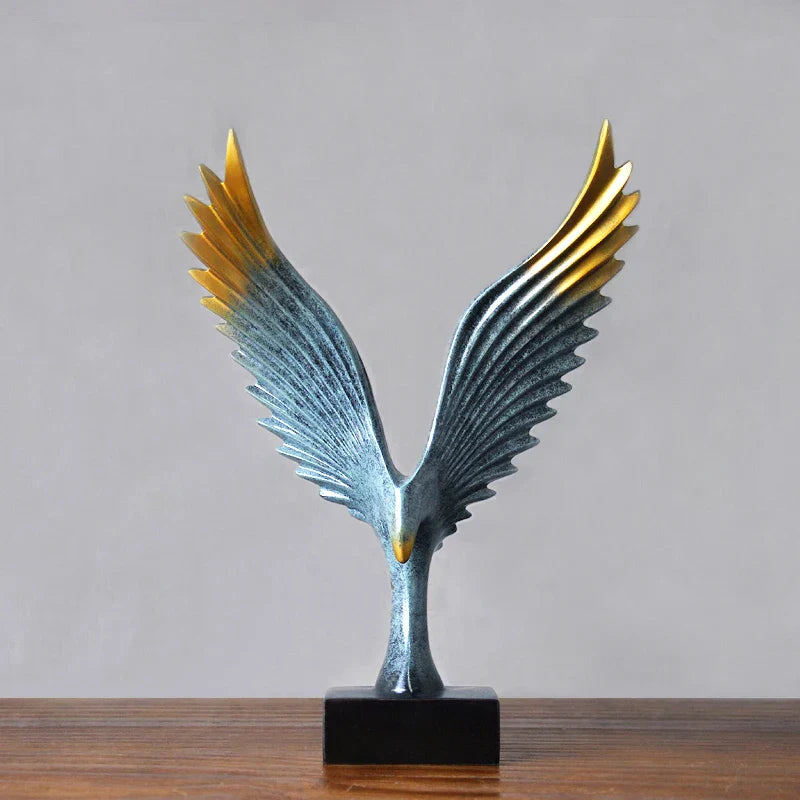Premium Eagle Figurine - Modern Decor Statue