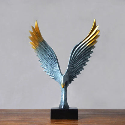 Premium Eagle Figurine - Modern Decor Statue