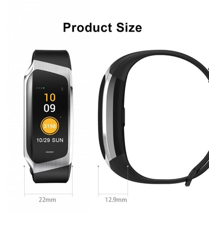 Waterproof Fitness Tracker Smartwatch Heart Rate Monitor