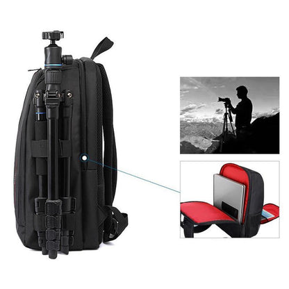 Waterproof DSLR Camera Backpack