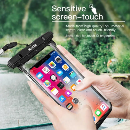 Waterproof Phone Pouch with Clear View Screen