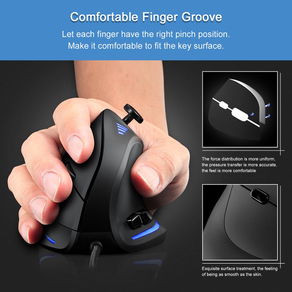 Customizable Comfortable LED Gaming Mouse