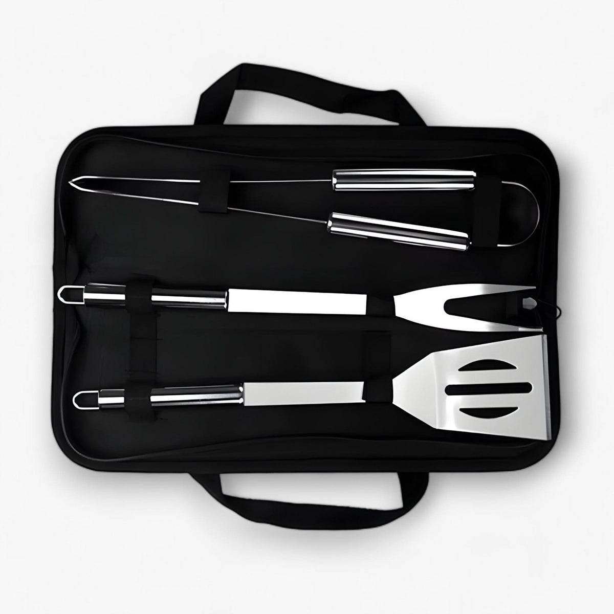 Premium BBQ Grill Utensil Set with Storage Case