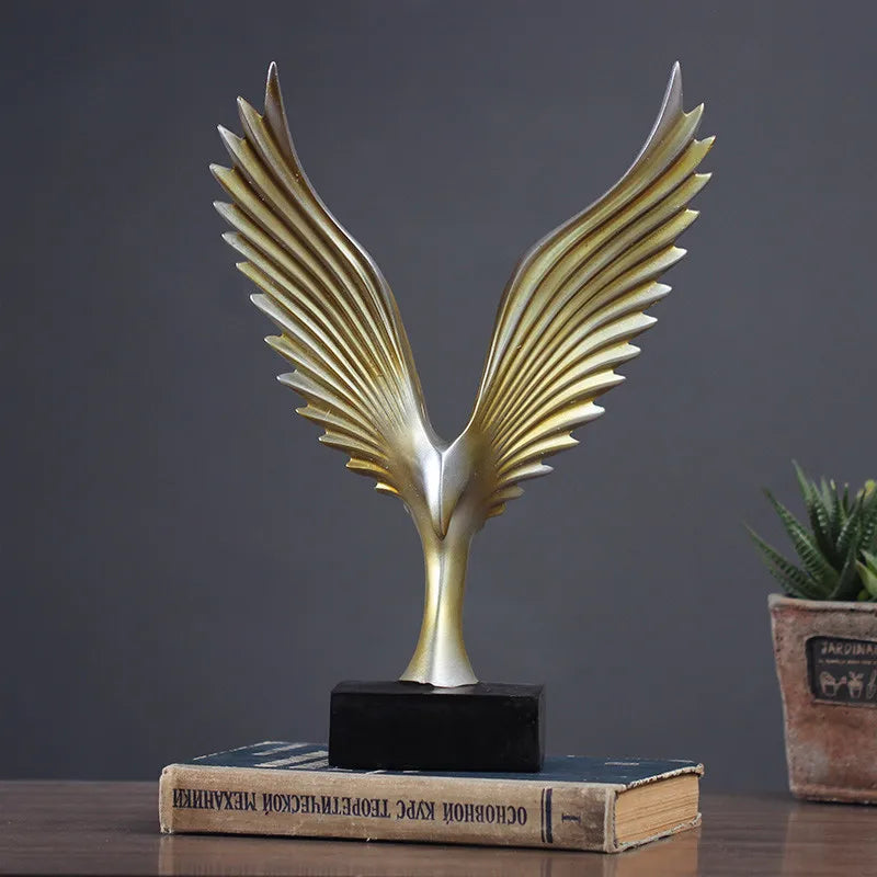 Premium Eagle Figurine - Modern Decor Statue