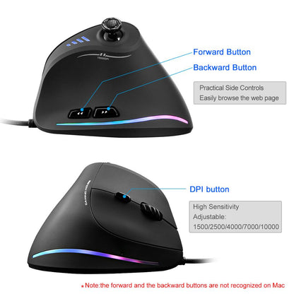 Customizable Comfortable LED Gaming Mouse