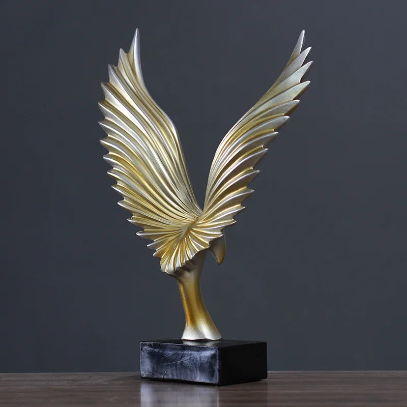Premium Eagle Figurine - Modern Decor Statue