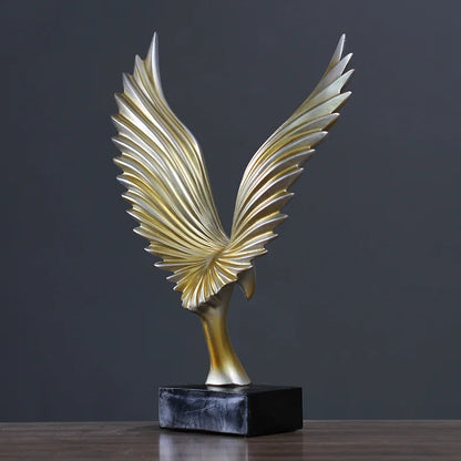 Premium Eagle Figurine - Modern Decor Statue