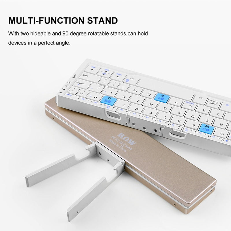 Compact Portable Wireless Mini Keyboard