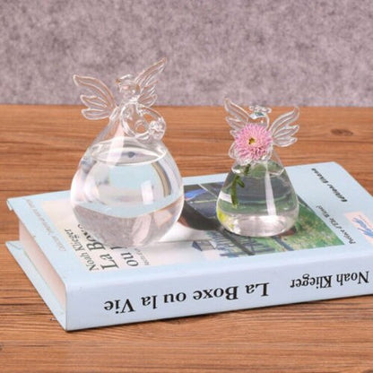 Clear Glass Decorative Flower Vase