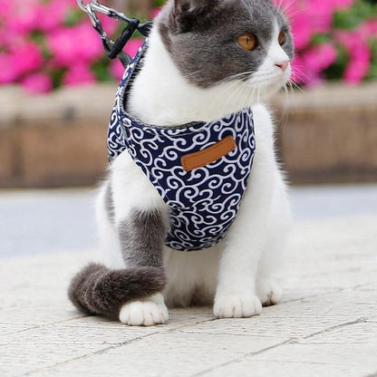 Yeezlab | Pet Vest Harness and Leash Set for Walking Cats