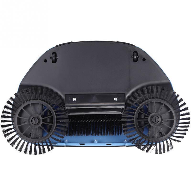 Manually Powered 360° Spin Broom Sweeper