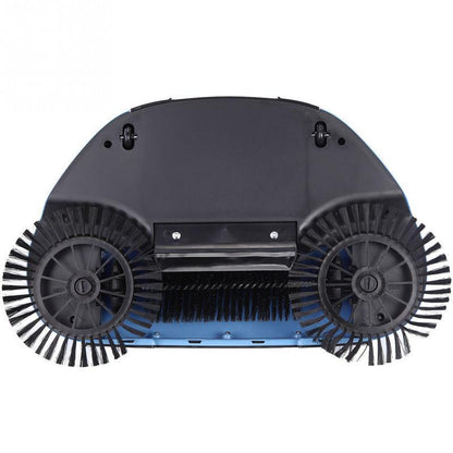 Manually Powered 360° Spin Broom Sweeper