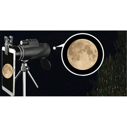 High Power 40x60 Compact Monocular Telescope