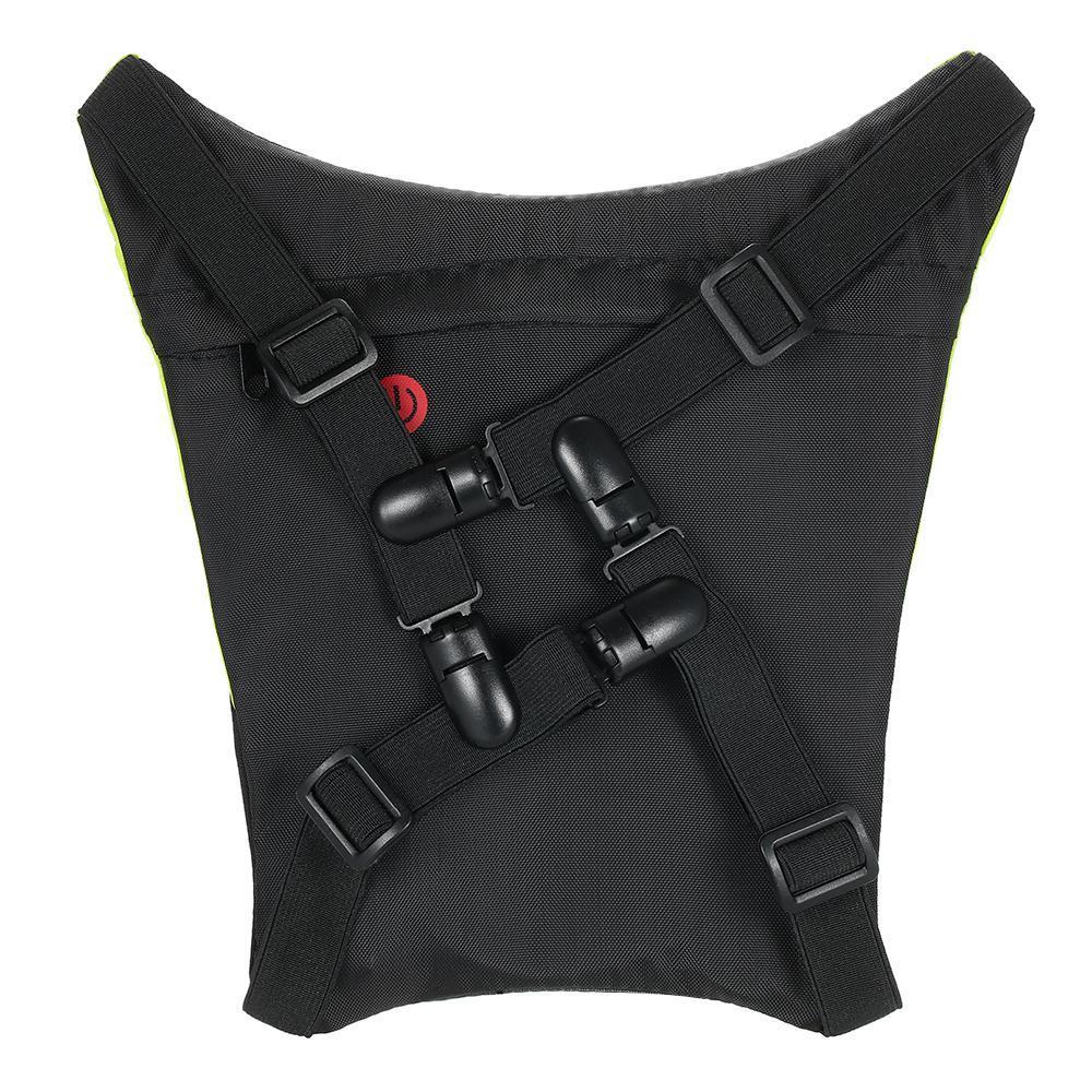 Visible LED Safety Vest for Cyclists Waterproof Reflective Jacket