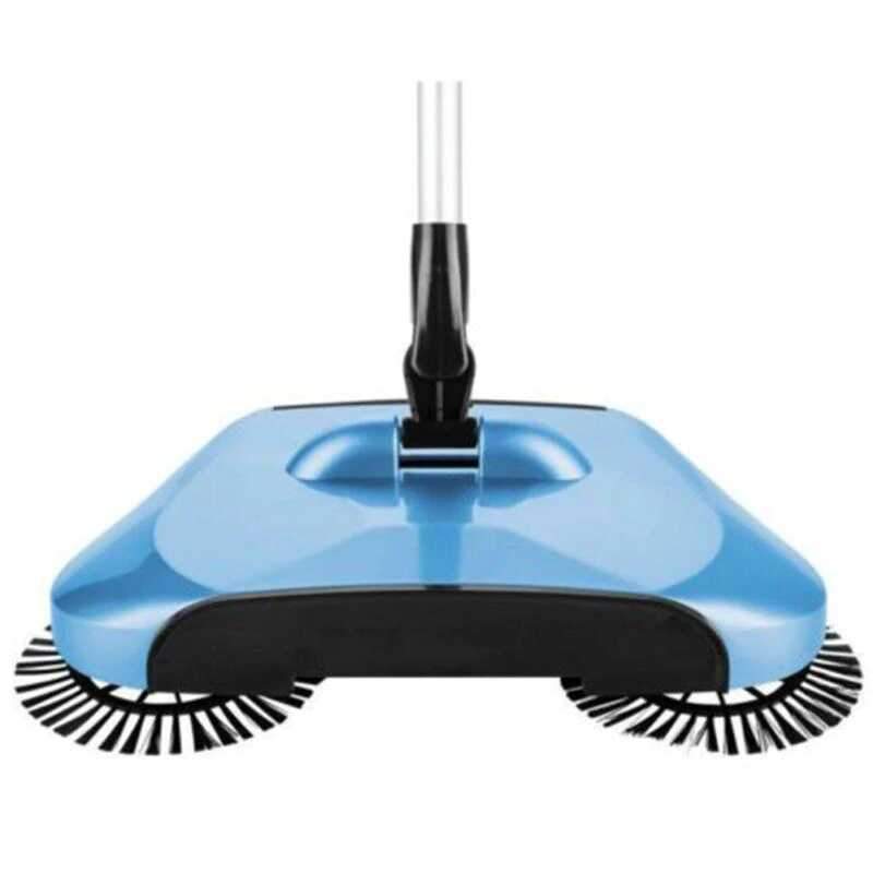 Manually Powered 360° Spin Broom Sweeper