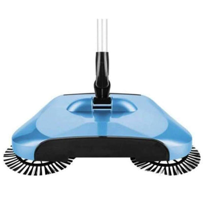 Manually Powered 360° Spin Broom Sweeper
