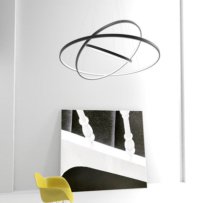 Circular Crystal Pendant Light
