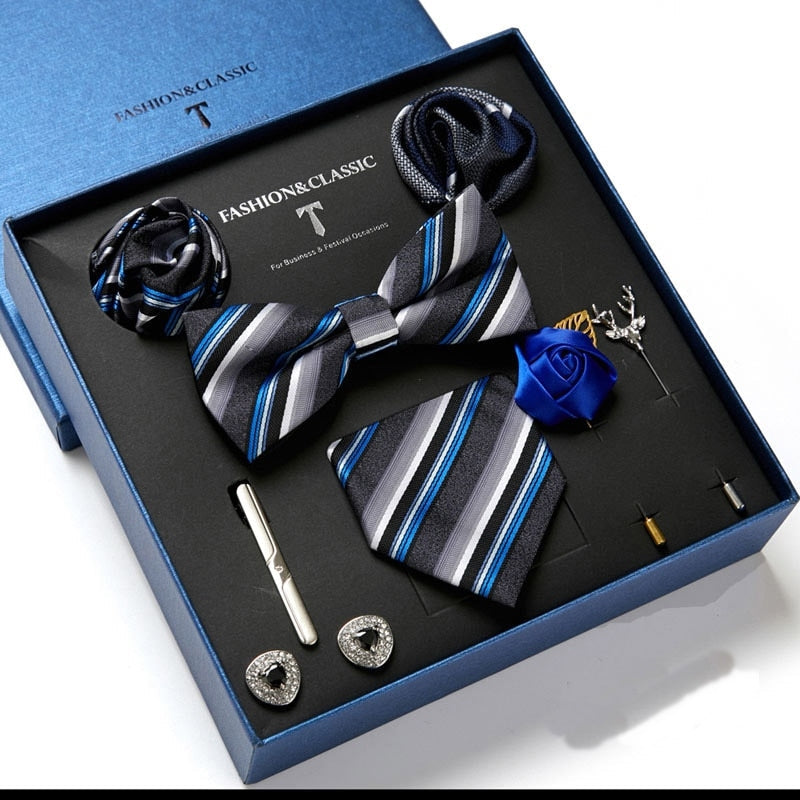 Premium Men's Tie Collection Gift Set