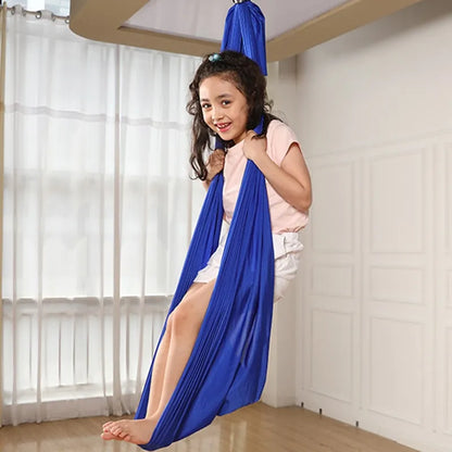 Kids Indoor Therapy Swing for Relaxation & Balance