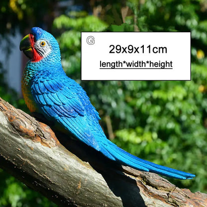 Colorful Bird Branch Wall Decoration