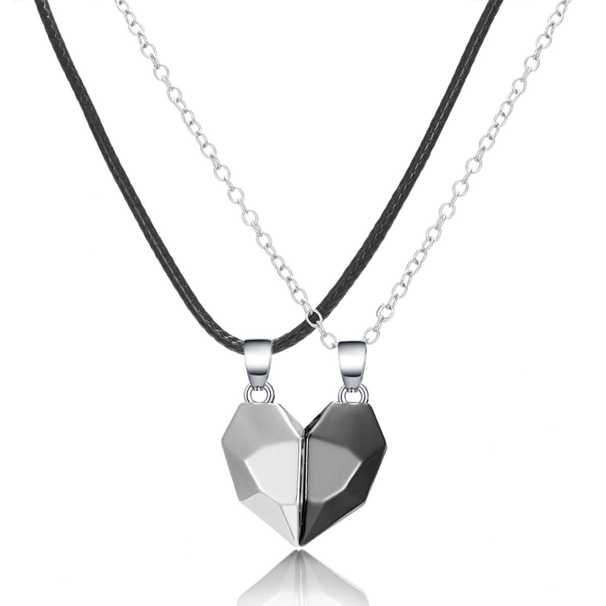 Magnetic Couple Pendant Necklace for Forever Love