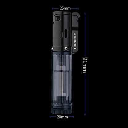 Portable Fast Flame Turbo Butane Lighter