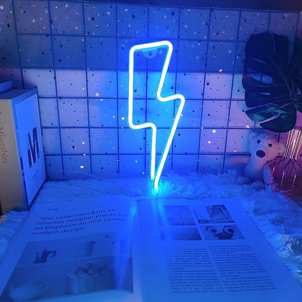 Colorful LED Neon Wall Light Sign Decor
