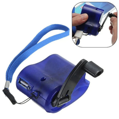 Compact Emergency Power Bank with USB and LED Light