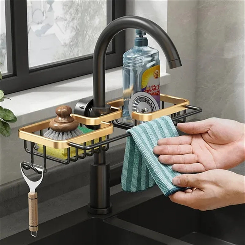 Modern Bathroom Sink Storage Organizer