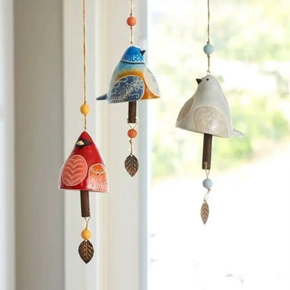 Unique Handmade Bird Bell Charm