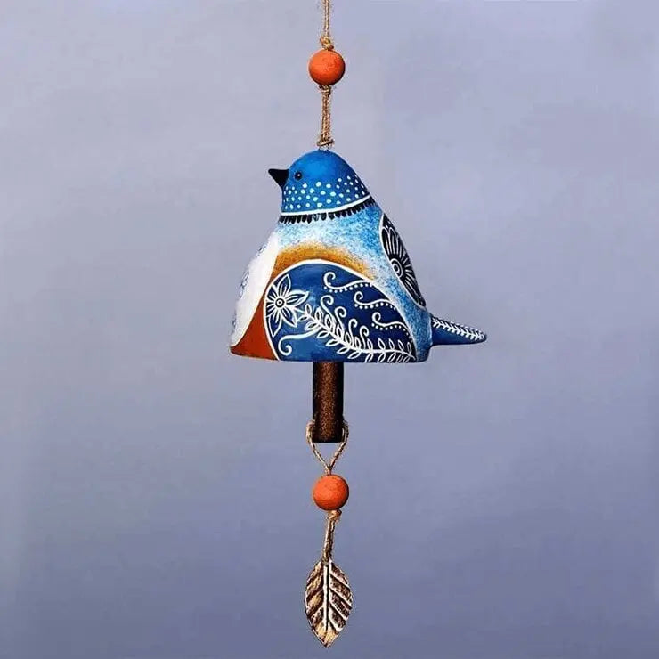 Unique Handmade Bird Bell Charm