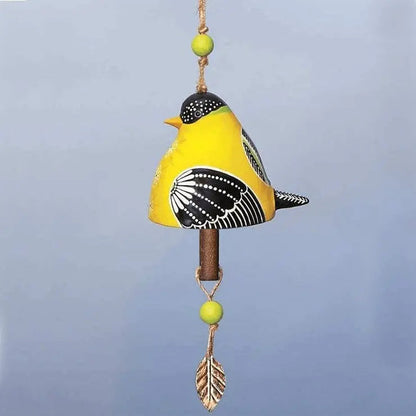 Unique Handmade Bird Bell Charm