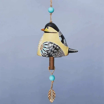 Unique Handmade Bird Bell Charm