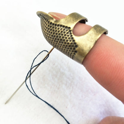 Vintage Finger Guard Sewing Thimble