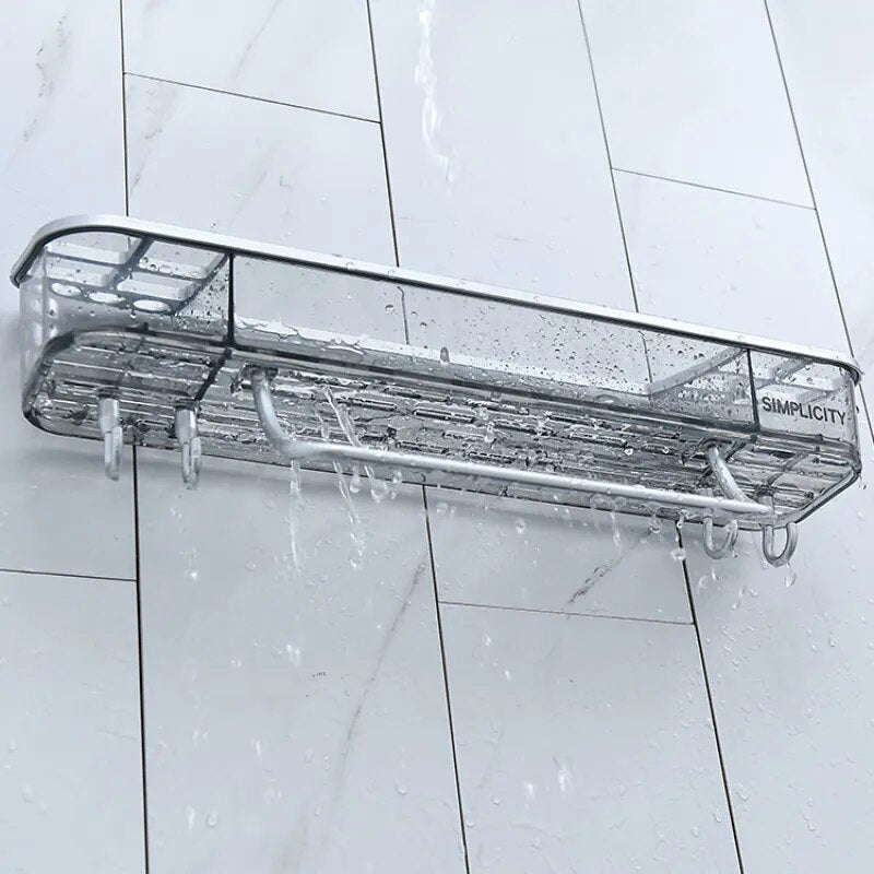 Space Saving Bathroom Makeup Storage Rack