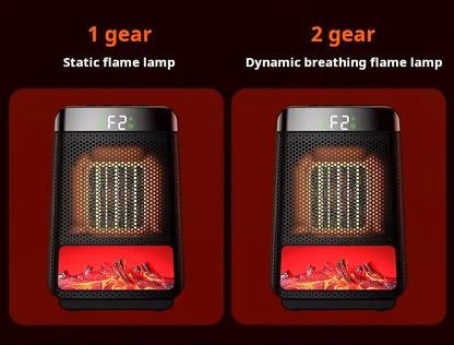 Fast Large Space Electric Heater