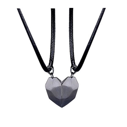 Magnetic Couple Pendant Necklace for Forever Love