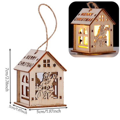 Handmade Wood Pendant Light Home Decoration Lamp