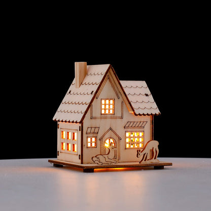 Handmade Wood Pendant Light Home Decoration Lamp