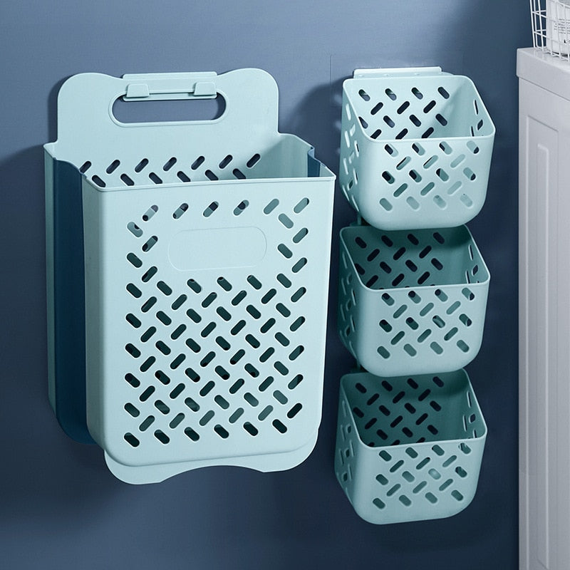 Collapsible Wall Mount Laundry Hamper