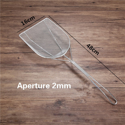 Premium Metal Frying Strainer Spoon
