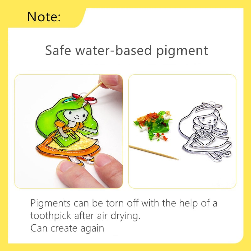 Easy Christmas Glass Art Painting Kit