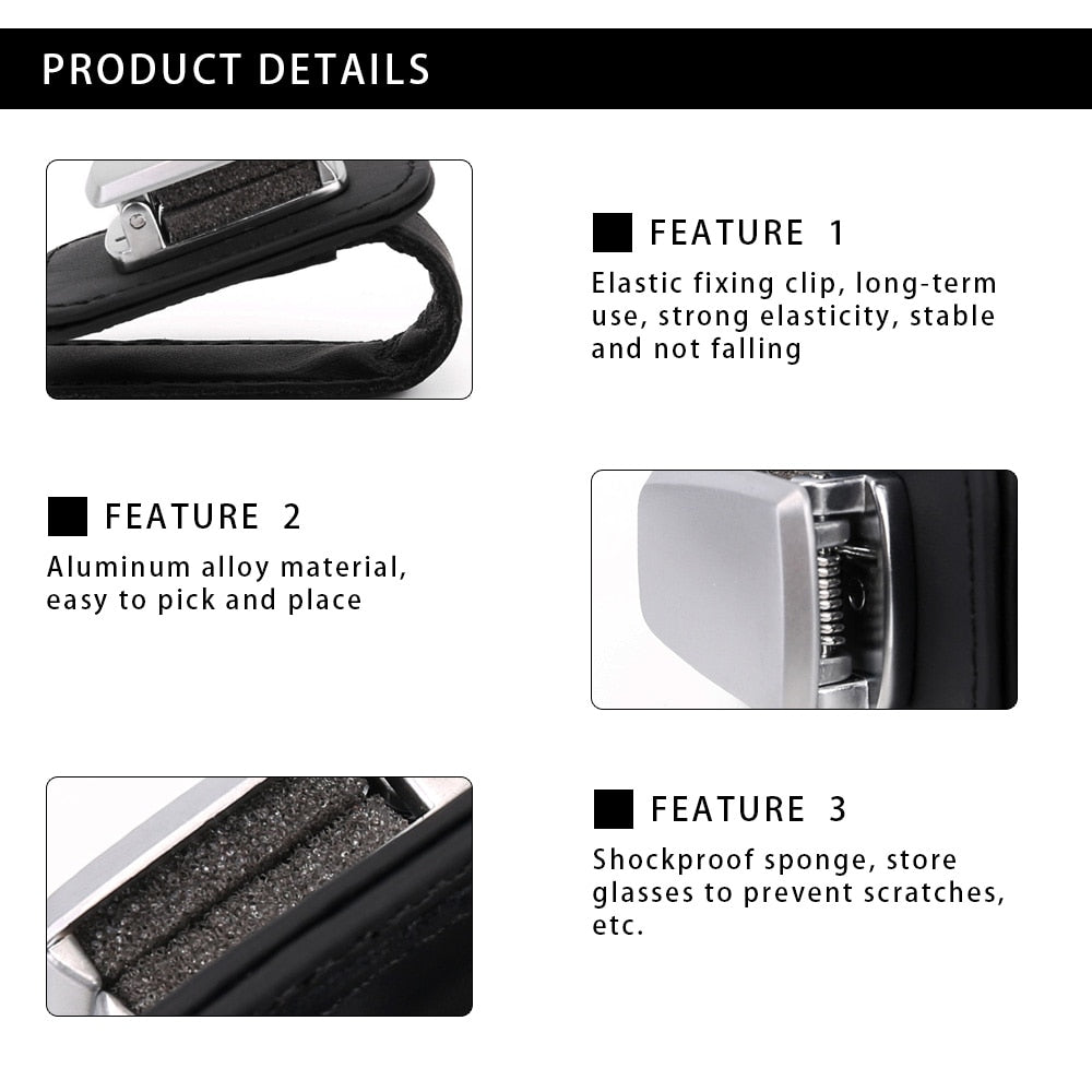 Premium Car Sunglasses Holder Clip