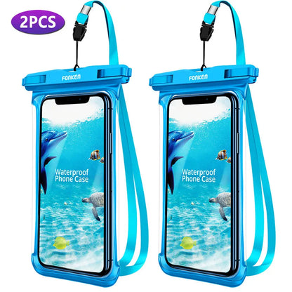 Waterproof Phone Pouch with Clear View Screen