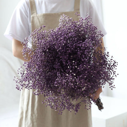 Realistic Air Dried Baby Breath Floral Arrangement
