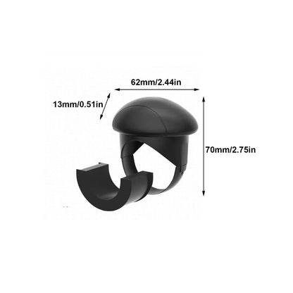 Compact Aluminum Steering Wheel Handle Grip Booster